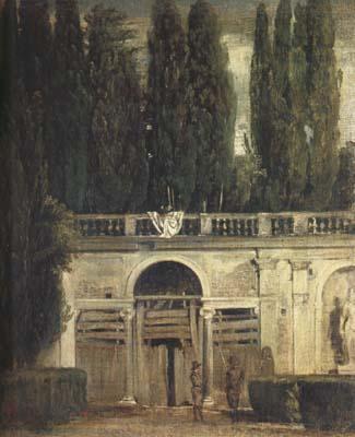 Diego Velazquez Villa Medici in Rome (Facade of the Grotto-Logia) (df01) Sweden oil painting art